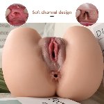 Реалистичный мастурбатор вагина и анус “Real ass Amelia”, без вибрации - мініатюра 5