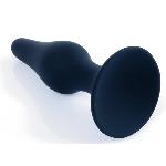 Анальный плаг Silicone Plug Black - Large - мініатюра 5