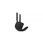 Эрекционное виброкольцо Power Clit Cockring, Black - мініатюра 4