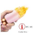 Виброяйцо с подогревом и пультом ДУ - Vibrating Silicone Love EGG USB - мініатюра 6