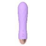 Фиолетовый мини-вибратор с необычной текстурой Cuties Mini Vibrator - мініатюра 7